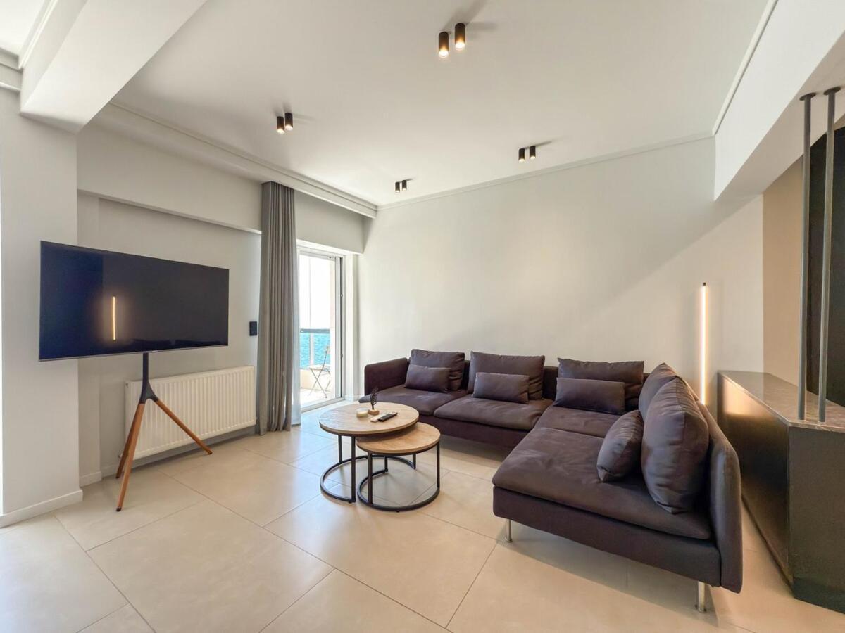 Apartamento Luxury Sea View Retreat Tesalónica Exterior foto