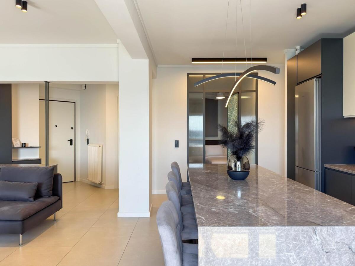 Apartamento Luxury Sea View Retreat Tesalónica Exterior foto